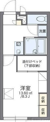 レオパレスグランドゥールの物件間取画像