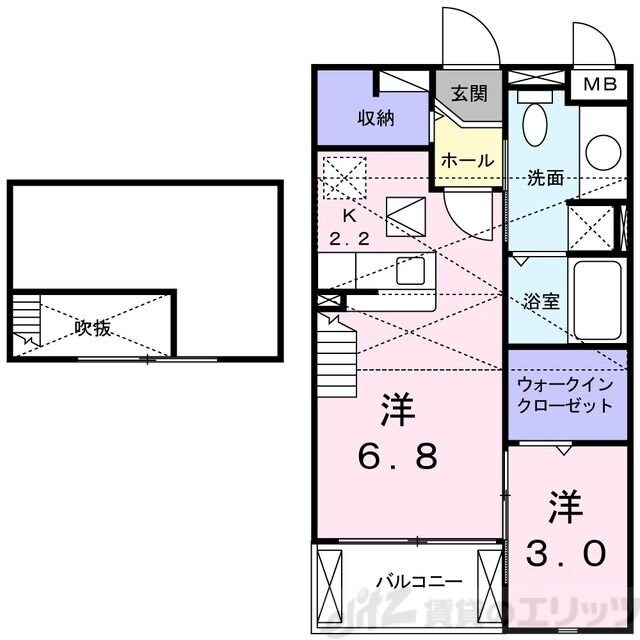 カルムルラーシュの物件間取画像