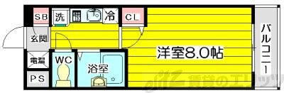 Ｋ緑地の物件間取画像