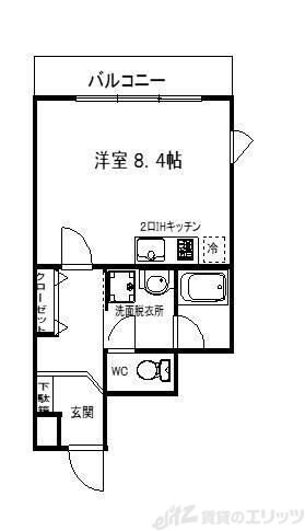 協同レジデンス摂津富田の物件間取画像