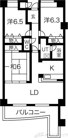 セレッソの物件間取画像