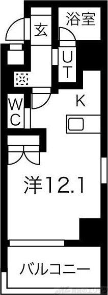 RFコンフォール江坂の物件間取画像