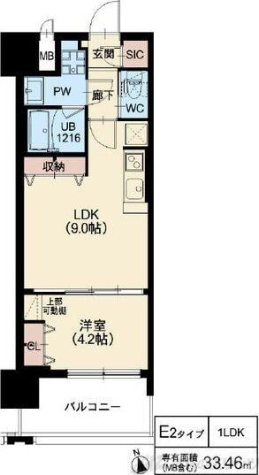 リッツ新大阪プレミアムの物件間取画像