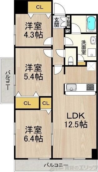 インプルーブ緑地公園の物件間取画像