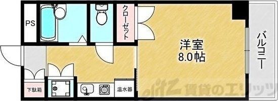 ラファイン江坂の物件間取画像