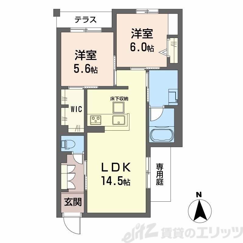 ノーブル　ヨスミの物件間取画像