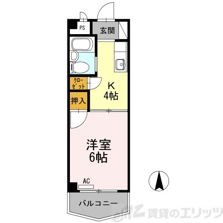 グリーンハイツの物件間取画像