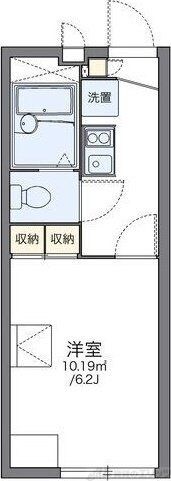 レオパレスミレア千里の物件間取画像