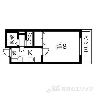 カルム香川IIIの物件間取画像