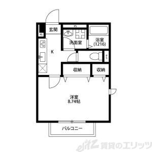 アムール　エスポアールIIIの物件間取画像