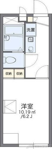 レオパレス箕面の物件間取画像