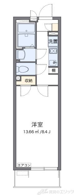 クレイノコンフォーティア　ＳＲの物件間取画像