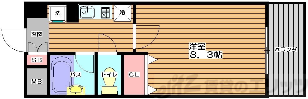 グレイス丸萬の物件間取画像