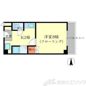 プレステージKの物件間取画像
