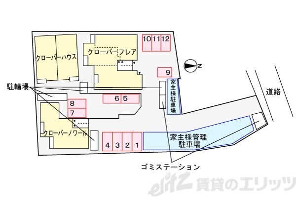クローバー　フレアの物件内観写真