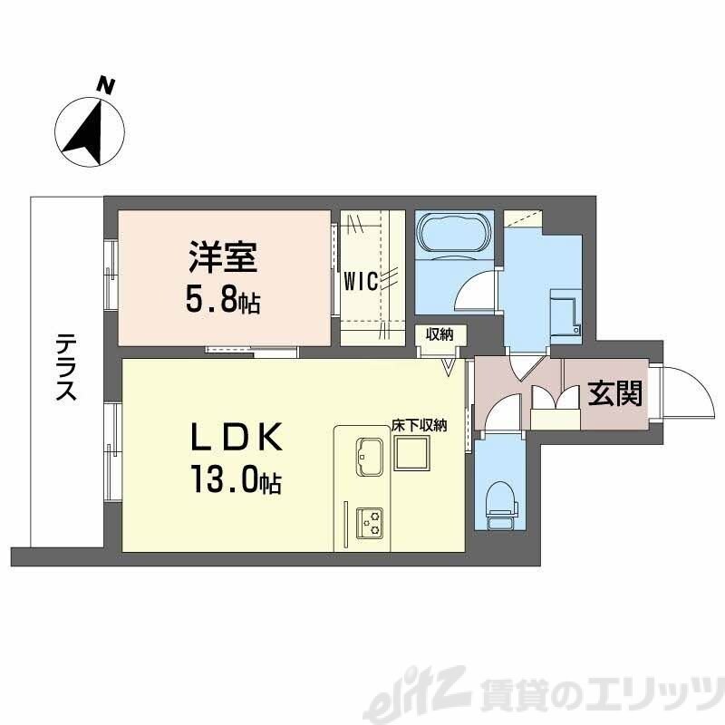 モンセルの物件間取画像