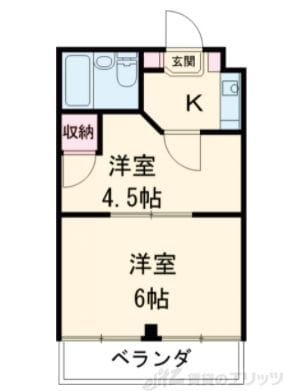 アンフィニィ・上牧の物件間取画像