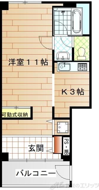 はっぴぃ・かむの物件間取画像