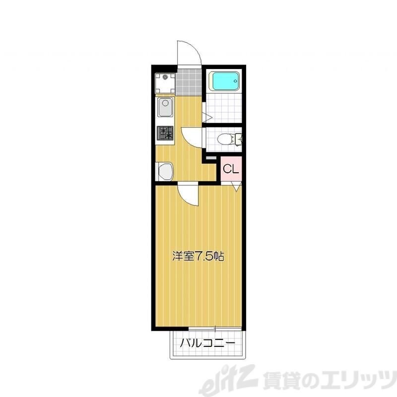 カメリアハイツIIの物件間取画像