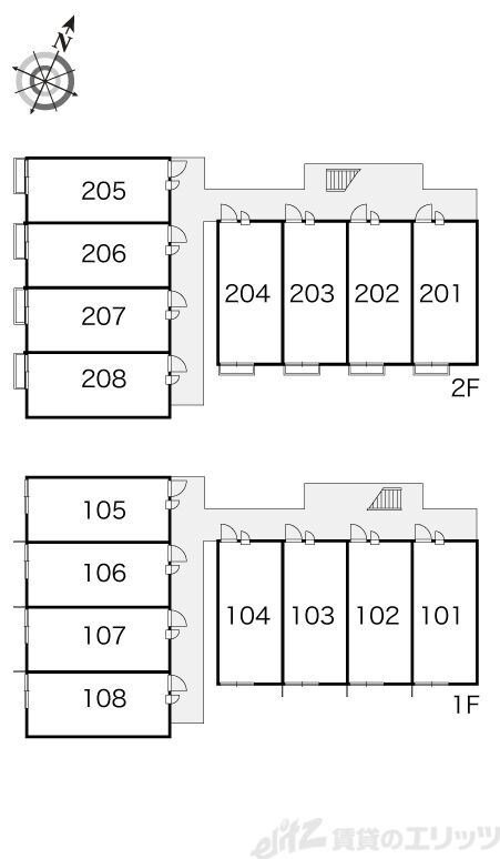 レオパレスＢＥＬＩＳＴＡ鳥飼の物件内観写真