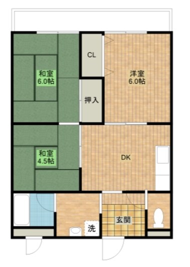 ヴィラ高槻の物件間取画像