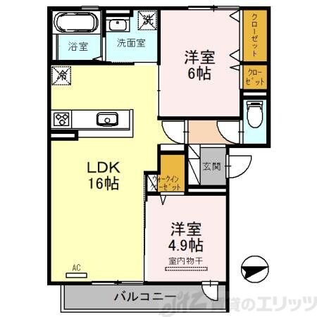 Nord  Livreの物件間取画像