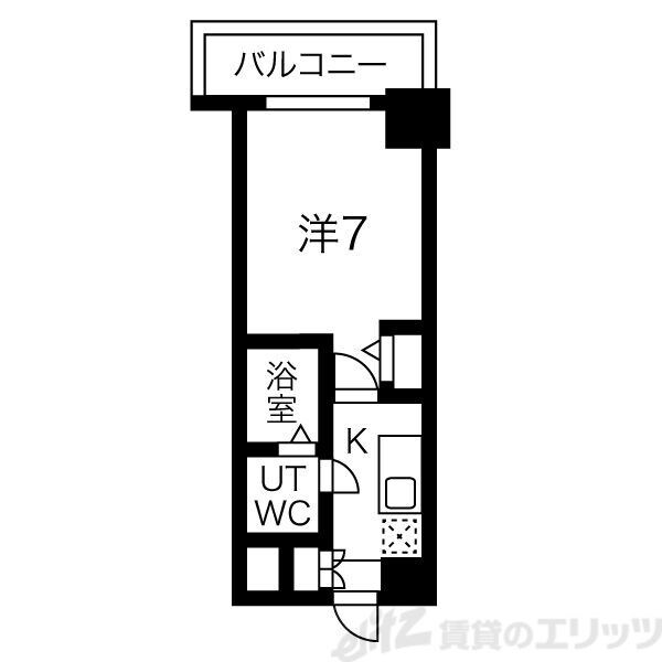 アリビオ江坂南金田の物件間取画像