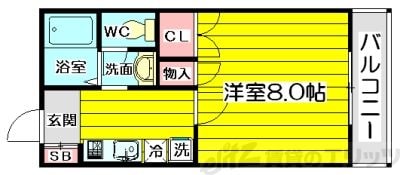 ドミトリオ仁王田の物件間取画像