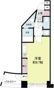 フォレステージュ江坂垂水町の物件間取画像