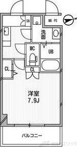 アーデン江坂IIIの物件間取画像