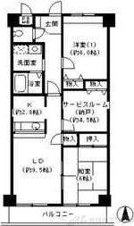 メゾンドール南千里の物件間取画像