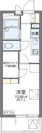 レオパレスＴＯＷＡの物件間取画像