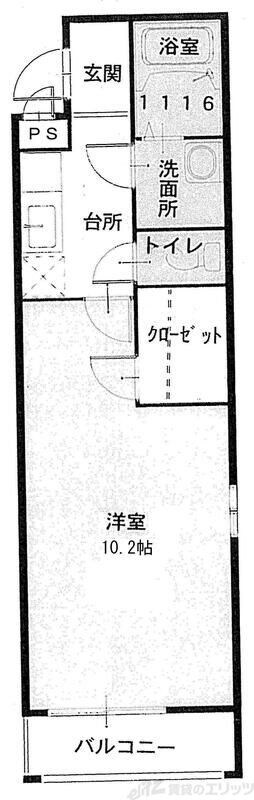 フジパレス吹田イーストIII番館の物件間取画像