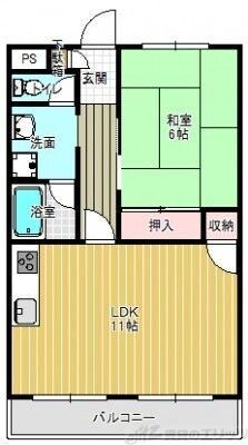 アクシスコート三島丘の物件間取画像