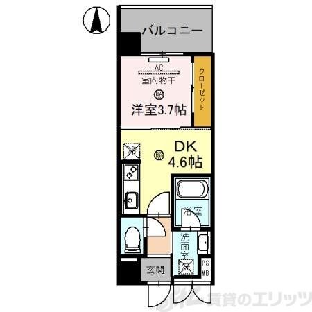 EL-Sia Shin-Osakaの物件間取画像