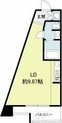 フォレステージュ江坂公園の物件間取画像