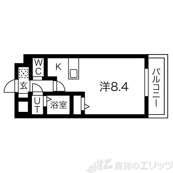 ロイス南茨木の物件間取画像