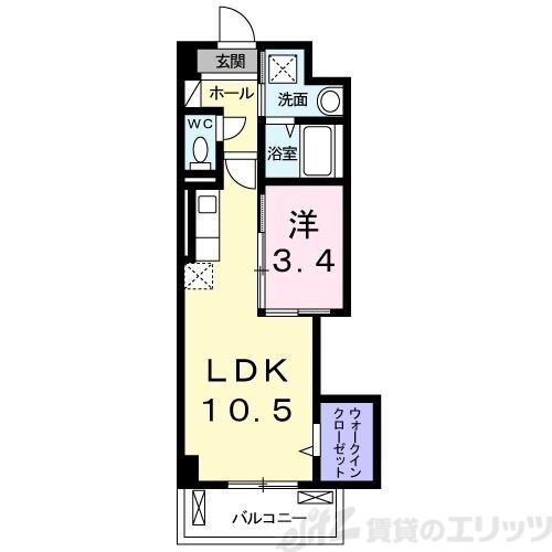 カーサ　ベレタの物件間取画像