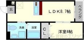 アルル三番館の物件間取画像