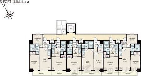 S-FORT福島La Lunaの物件内観写真