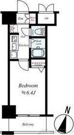 エステムコート梅田・天神橋リバーフロントの物件間取画像