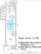 アーバネックス同心IIの物件間取画像