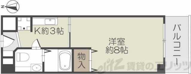 レフィナードの物件間取画像