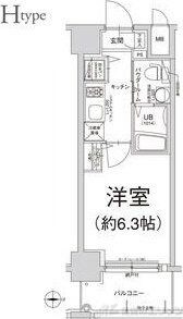 エスリード江坂江の木町の物件間取画像