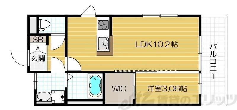 ORACION吹田の物件間取画像