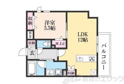 (仮称)吹田市昭和町ヘーベルメゾンの物件間取画像