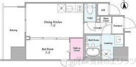 コンフォリア新梅田の物件間取画像