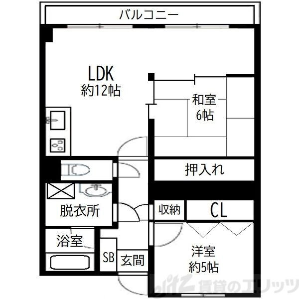 Mi piace吹田IIの物件間取画像