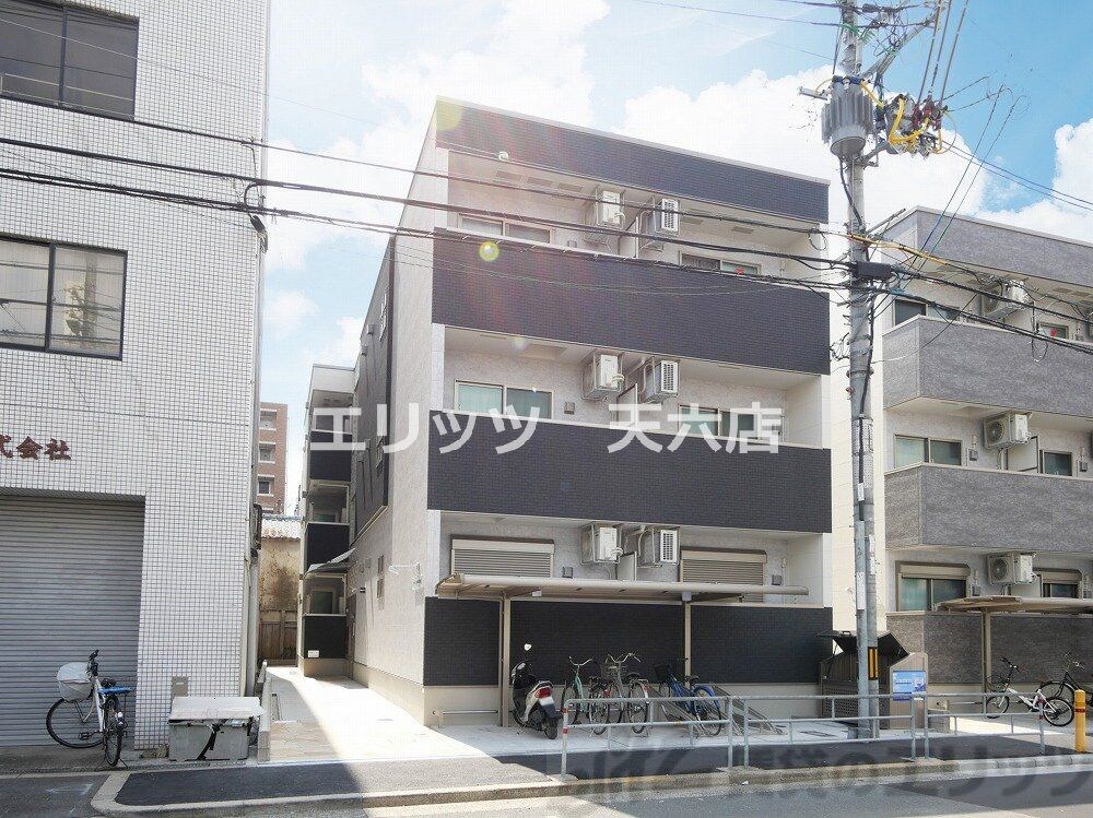 フジパレス上新庄駅北II番館の物件外観写真