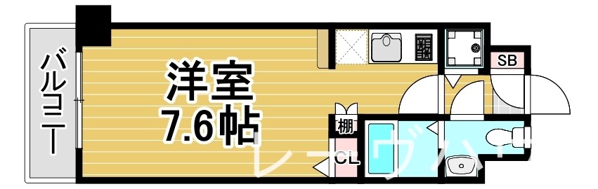 エンクレスト天神東の物件間取画像